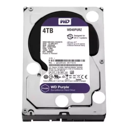 WD Hard disk 4TB SATA3 Western Digital Caviar 64MB WD40PURZ Purple