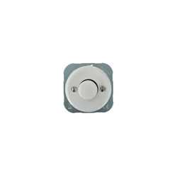 Reblig - Porcelanska retro prigušiva bez okvira 250V/10A bela