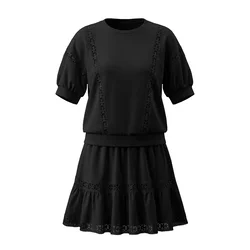 Imily Bela Obleka črna