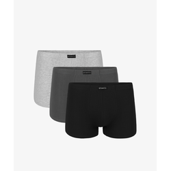 Mens boxers ATLANTIC 3Pack - black/gray/graphite