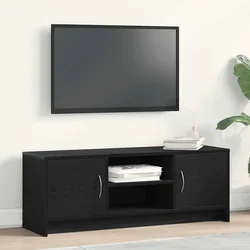 TV ormarić crni hrast 102x30x37,5 cm inženjerski drvo