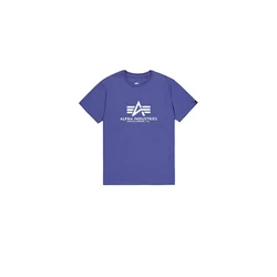 ALPHA INDUSTRIES Majica večbarvno lila/bela