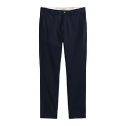 GANT Chino hlače CLASSIC temno modra