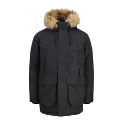 Jack & Jones Muška jakna Camp, Crna