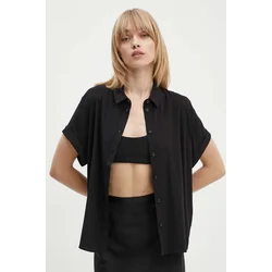 Samsoe Samsoe Bluza Majan  črna
