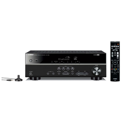 YAMAHA AV receiver RX-V383, črn