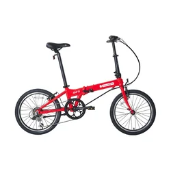 Dahon Bicikl Hit, Sklopivi, 20, 6 brzina, Crveni