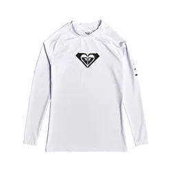 Roxy Whole Hearted Longsleeve Lycra white