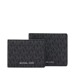 Denarnica MICHAEL Michael Kors Harrison 39F9LGYF2B Črna