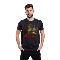 011Shop Muška majica kratkih rukava car Lazar, Crna