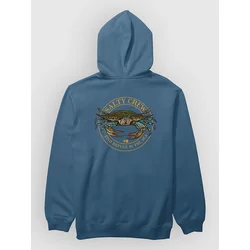 Salty Crew Jimmy moški pulover s kapuco cast blue