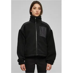 Womens jacket Sherpa Mix black