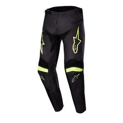 Alpinestars Racer Lurv 2024 dječje motocross hlače crno-fluo žute