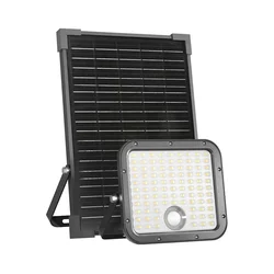 LED solarni reflektor sa senzorom za spoljašnju upotrebu, 30W, 6,4V, IP65, 3000/4000K