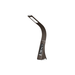 Solight WO46-H - LED stona lampa prigušiva sa displejem LED/6W/230V braon