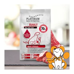 Platinum Adult Hrana za pse, Ukus govedine i krompira, 5kg