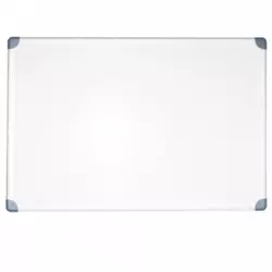DUPLO OFFICE Magnetna tabla DEM3997 Magnetna tabla, 60 x 90 cm, Plastika, Aluminijum, Bela