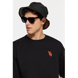 Trendyol Muška majica Tmnss23Ts00182, Crna