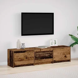 TV ormar Staro drvo 165 x 34 x 40 cm Konstruirano drvo