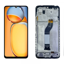 LCD za Xiaomi Redmi 13C + touch screen WITH FRAME crni FULL ORG (CHINA)