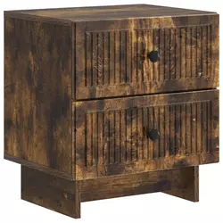 Noćni ormar s ladicama Dimljeni hrast 43 x 34,5 x 47,5 cm