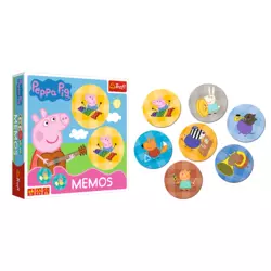 Trefl GAME Memos Peppa - memorija