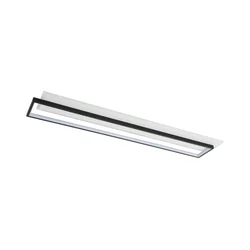 Brilagi - LED prigušiva stropno svetlo OUTLINE LED/90W/230V 18x100 cm bela/crna +daljinski upravljač