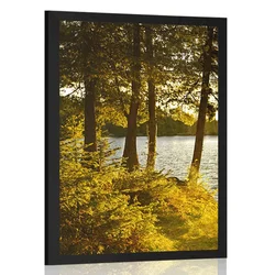Plakat razgled na jezero - 40x60 no frame