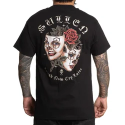 Hardcore majica moška - LAUGH NOW - SULLEN - SCM6737_BK