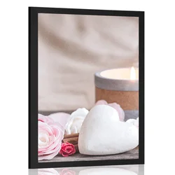 Plakat tihožitje z napisom Home - 30x45 no frame