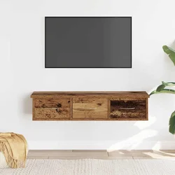 Zidni ormarić staro drvo 88x26x18,5 cm konstruirano drvo