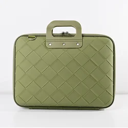 Torba za laptop Fashion Intrecciato 14 zelena