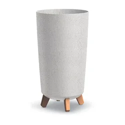Gracia Dekorativna saksija Tubus slim Eco Wood L240W, Bela