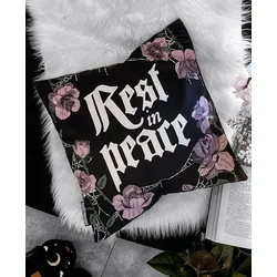 Prevleka za blazino KILLSTAR - Grave Bloom - Black - KSRA013050