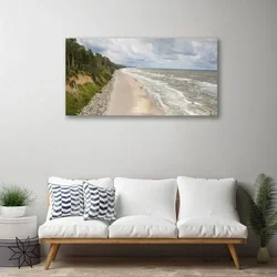 tulup.si Slika na platnu Plaža morje tree narava 100x50 cm