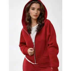 Hiccup Majica Kapuzenpullover rdeča