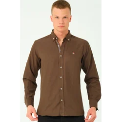 G674 DEWBERRY MENS SHIRT-SOIL-2