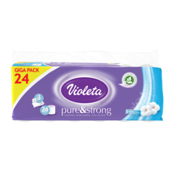 Violeta toaletni papir 24/1 3 sloja PURE&STRONG