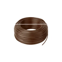 Elektrokabel CYA 1x0,5 rjava (H05V-K) vrv (100m) KAB0843