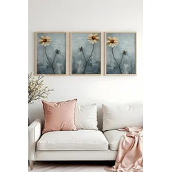 Wallity Uramljena slika Huhu474, 50x70 cm , 3 dela