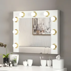 Hanah Home Sto za šminkanje Armin, 72x60x7 cm, Beli