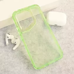 Maska Color Transparent za Honor 400 zelena
