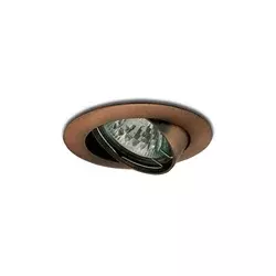 Ugradna nagibna svetiljka 1xGU5,3/50W/12V bakarna
