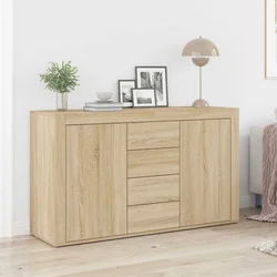 Kreveta Sonoma hrast 120 x 36 x 69 cm Konstruirano drvo