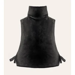 GREJAČ TELA-PRSLUK POIVRE BLANC FURRY-WO SKI black