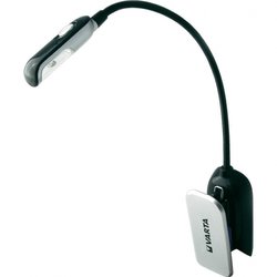 Varta LED-svjetiljka za čitanje s kopčom Varta, 16618101421, 5 mmLED,10 h, crne boje, težina: 3