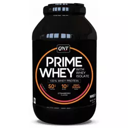 Proteinski prah QNT PRIME WHEY- 100 % Whey Isolate & Concentrate Blend 2 kg Strawberry