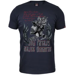 011Shop Muška majica kratkih rukava Još rađaju majke Obiliće!, Teget