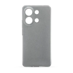 Maska za telefon GLITTER CASE 2 za Xiaomi Redmi Note 13 4G, Srebrna