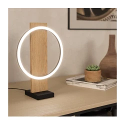 Eglo 901718 - LED stona lampa BOYAL LED/12W/230V 3000K bež/crna